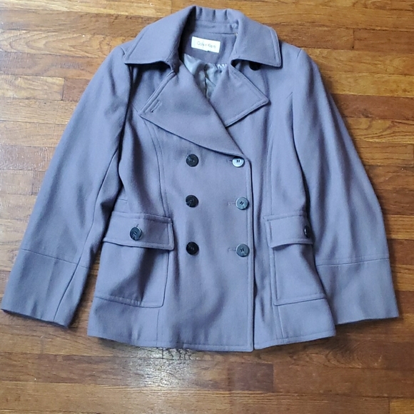 Calvin Klein Wool Peacoat - Picture 1 of 4